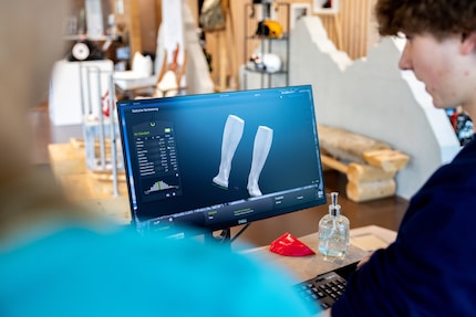 Die Software-gestützte Analyse hilft, mögliche Verletzungsrisiken zu erkennen.