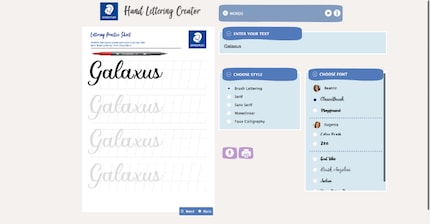 Users customise the templates by entering their own terms.