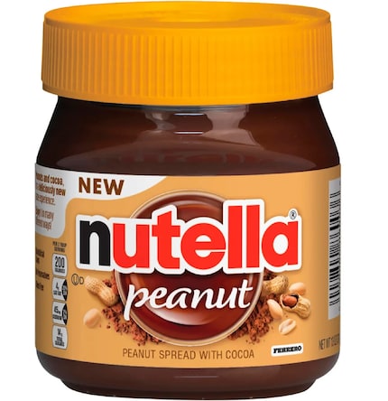 This is what the Nutella peanut jar looks like.