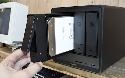 This HDD is noisy because of its high capacity and speed. But it isn’t a huge deal – an NAS doesn’t belong in the living room or bedroom either way.