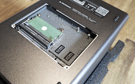 You can add more RAM and two SSDs.