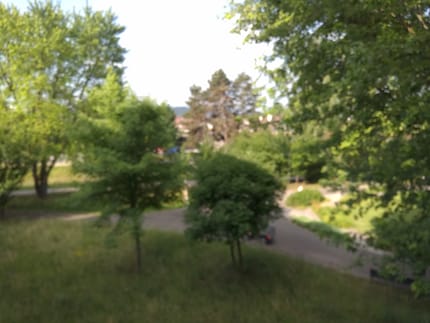 Waar scherpte? De camera is niet geschikt voor echte foto's.
