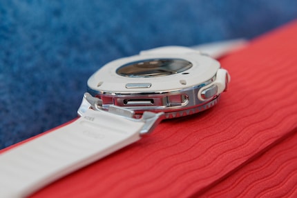 Les bracelets peuvent être changés rapidement et sans outils grâce à la fermeture rapide.