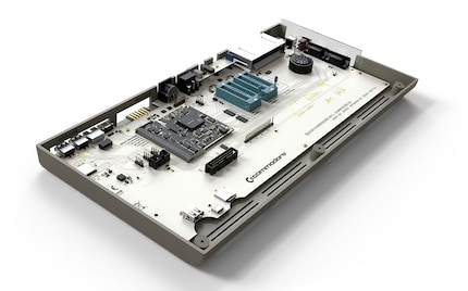 The software is not emulated, but played back true to the original» using an FPGA chip from AMD «.