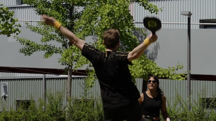 Jubelstemming? Wanhoop? Verlies van controle? Luca Fontana bij de PaddleSmash.
