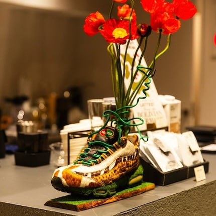 Autrefois sportive, la Nike Air Max est devenue une installation décorative.