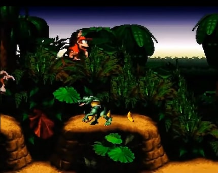 Dankzij een speciaal compressieproces is «Donkey Kong Country» grafisch veel beter dan de meeste SNES-spellen.