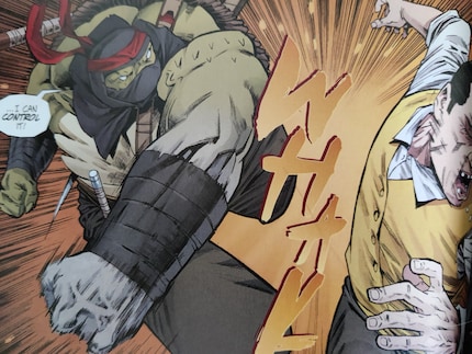 Odyn hat enorm viel Power. Er ist der sanfte Riese der neuen Turtles.