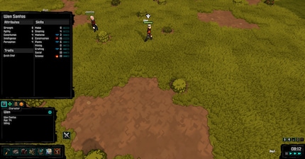 Ik hou van de grafische look tussen cartoon en voxelrand.