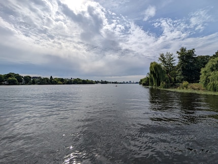 De Alster is een idylle midden in de grote stad.