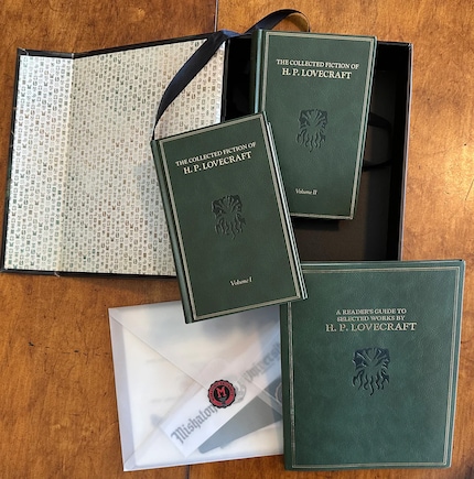 Inhoud van de Lovecraft set.