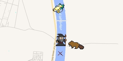 On Wplace, the Suez Canal is not only blocked by ships.