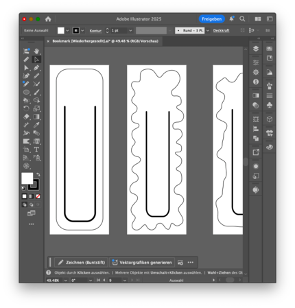 Pour ces dessins simples, j’utilise Adobe Illustrator...
