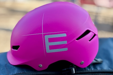 Ik vond de vorm, de kleur en de eigenschappen van de helm mooi.