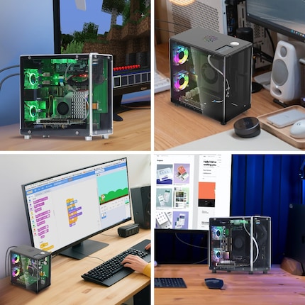 Een kleine hobbycomputer op grote schaal.
