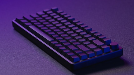 Das Design der KBD-H75 ist schlicht.