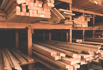 Vers gezaagd hout. Ruik je het ook? 