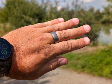 Tijdens het testen moest ik de ring vaker van mijn vinger halen dan ik had gewild.
