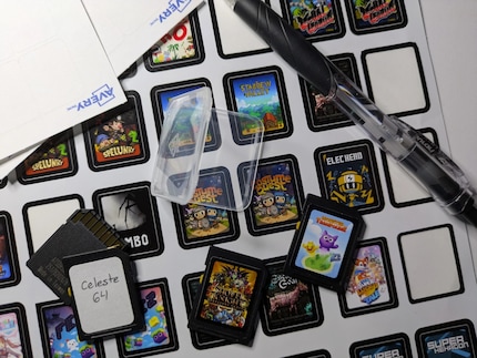 SD-Karten werden für Kazeta in Cartridges umgewandelt.