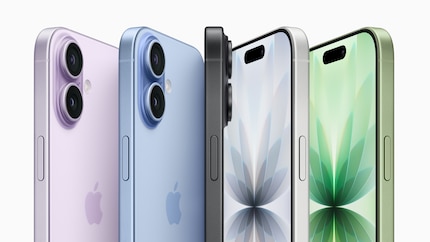 De kleurenlijn van de reguliere iPhone 17.