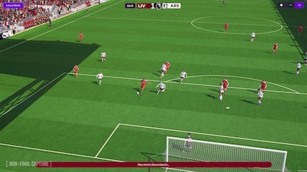 Les mouvements de jeu devraient être plus réalistes dans FM26, grâce à de nouvelles animations de mouvements et de nouveaux détails du terrain.