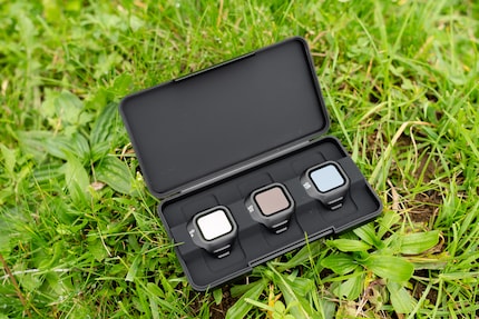 Le Fly More Combo comprend trois filtres ND (ND8, ND32 et ND128).