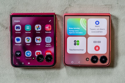 Met Samsung aan de rechterkant kan ik maar een handvol widgets plaatsen.