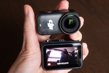 De twee cameramodules van de Osmo Nano passen perfect bij elkaar.