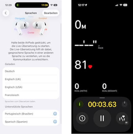 Naast het geluid heeft Apple ook coole ideeën voor de Airpods.