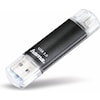 Hama Laeta Twin (128 GB, USB Type A, Micro USB, USB 2.0, USB 3.0)