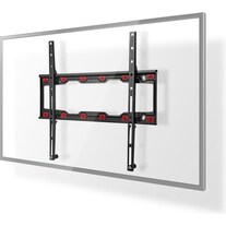 Nedis Fixed TV wall mount - 23-55 " - 35 kg - 28 mm - TV mount - VESA - Steel - Black (Wall, 55", 35 kg)