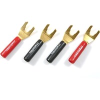 MDSPA4 (MDSPA 4) - gold-plated cable lugs for speaker cables - 4 pcs. (0.05 m, 6 mm²)