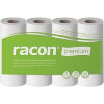 Racon Keukenrol Premium K-2 W220xL250afm. wit 2-laags, geperforeerd (1 x)