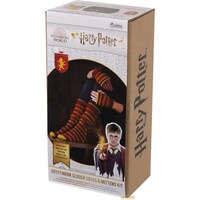 Thumbs Up Harry Potter Knitting Set Mittens and Socks Gryffindor