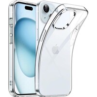Screenguard Apple iPhone 15 Flexibel TPU Transparant Hoesje (iPhone 15)
