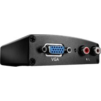Lindy VGA + Convertisseur Audio vers HDMI Résolution maximale 1080p aucune mise à l'échelle (Rallonge)