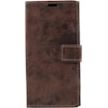 MU Classic Vintage look leather book cover (Sony Xperia XA1 Plus)