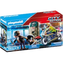 Playmobil Police motorbike: pursuit of the money robber (70572, Playmobil City Life)