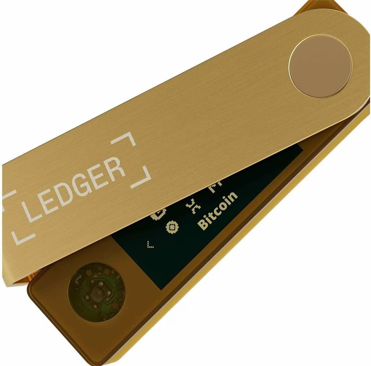 Ledger Nano X - Gold - buy at Galaxus