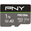 PNY Pro Elite (microSDXC, 1000 Go, U3, UHS-I)