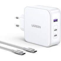 Ugreen Nexode Bundle (140 W, GaN Technology, Power Delivery 3.0, Quick Charge 4.0, Adaptive Fast Charge)