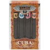 Cuba Variety Cologne by 4 piece variety with gold, blue, red & orange & all are Eau de Toi (Set parfum)