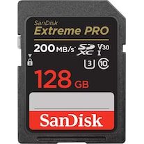 SanDisk Extreme PRO SDXC /s UHS-I (SDXC, 128 Go, U3, UHS-I)