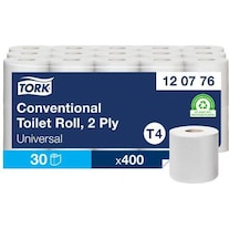 Tork Toilet paper T4 Universal 2-ply 30 rolls