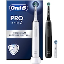 Oral-B Pro 3 3900 JAS22 bk/wh met 2e handstuk