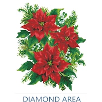 Diamond Dotz Originele Diamond Painting Set Festive Cheer, creatieve set met 12.322 diamant tesserae