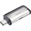 SanDisk Ultra Dual Drive (128 Go, USB C, USB Type A)