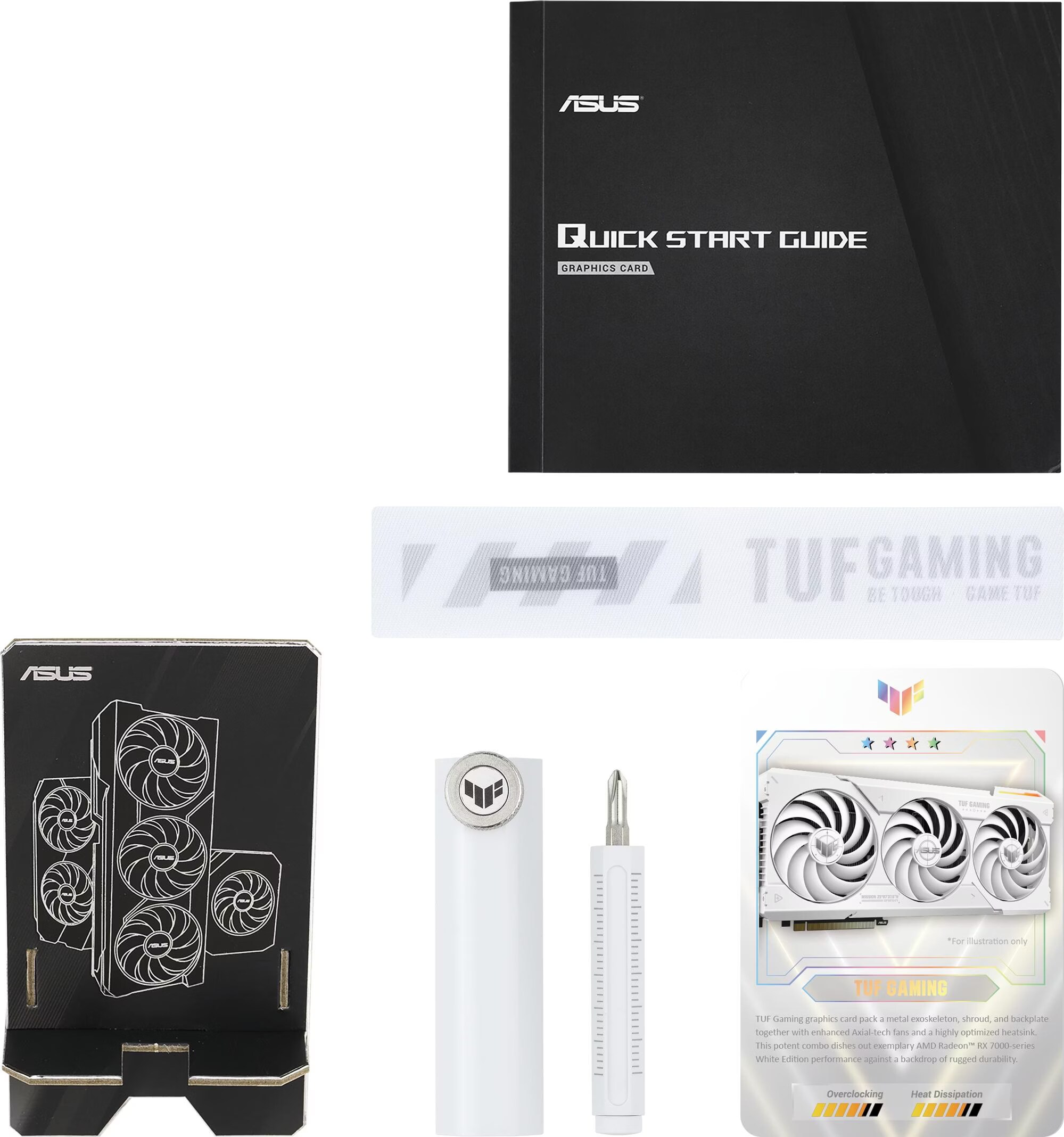 ASUS TUF Gaming Radeon RX 7800 XT White OC Edition buy at Galaxus