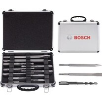 Bosch Professional Zubehör Boor en beitelset (5 mm, 6 mm, 7 mm, 8 mm, 10 mm, 12 mm)