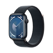 Apple Horloge serie 9 (45 mm, Aluminium, Alleen WLAN, Eén maat voor iedereen)